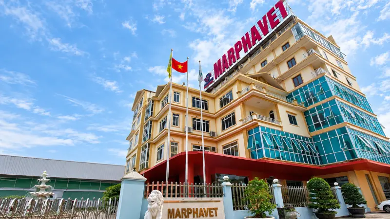 Nhà máy dược thú y Marphavet tiêu chuẩn WHO GMP