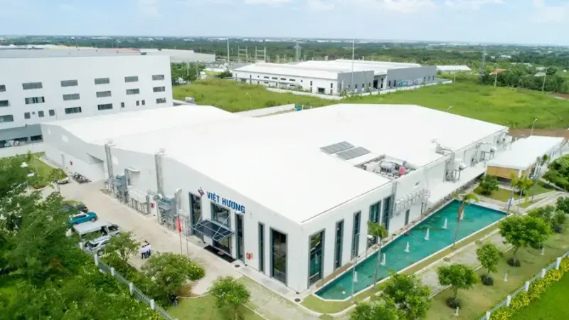 Nhà máy mỹ phẩm Việt Hương tiêu chuẩn CGMP ASEAN