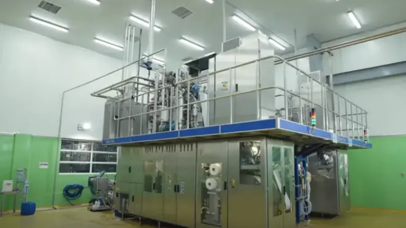 Nhà máy sản xuất chè Cozy tiêu chuẩn HS GMP