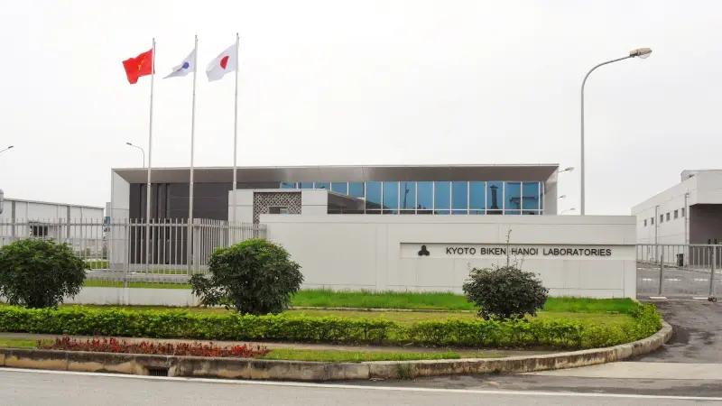 Nhà máy Kyoto Biken Hà Nội Laboratories tiêu chuẩn WHO GMP