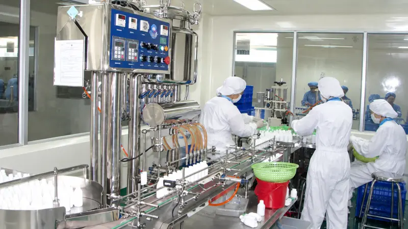 Nhà máy sản xuất thuốc thú y Thủy sản Nam Dũng tiêu chuẩn WHO GMP