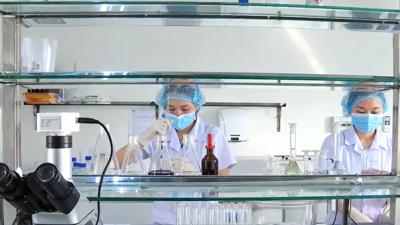 Nhà máy sản xuất mỹ phẩm và nước hoa THAVON tiêu chuẩn CGMP ASEAN