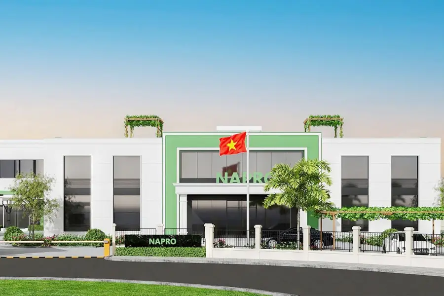Nhà máy sản xuất mỹ phẩm Napro tiêu chuẩn CGMP ASEAN