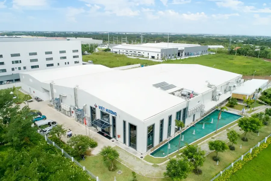 Nhà máy mỹ phẩm Việt Hương tiêu chuẩn CGMP ASEAN
