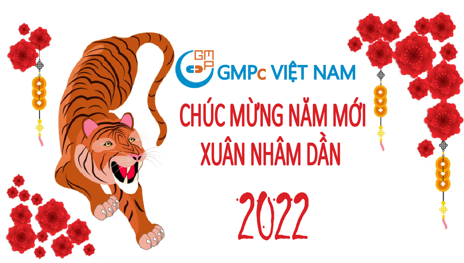 Thư cảm ơn và Chúc Tết Quý Khách hàng - Đối tác Xuân Nhâm Dần 2022