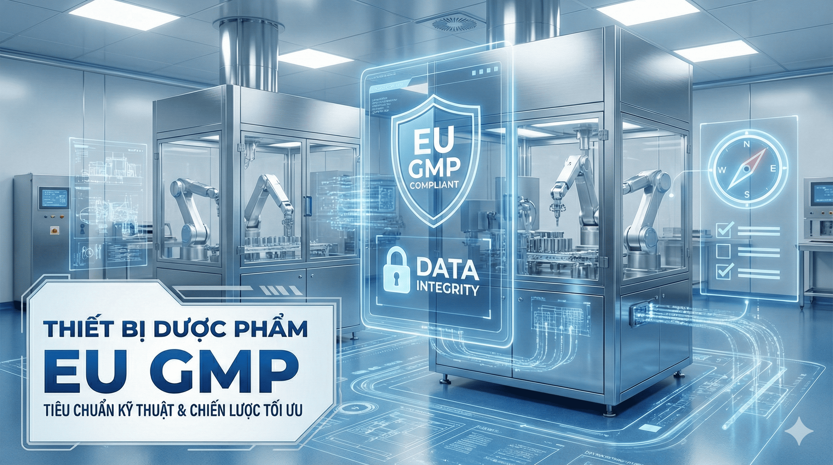 Thiết Bị Dược Phẩm EU GMP: Tiêu Chuẩn Kỹ Thuật & Chiến Lược Lựa Chọn Tối Ưu
