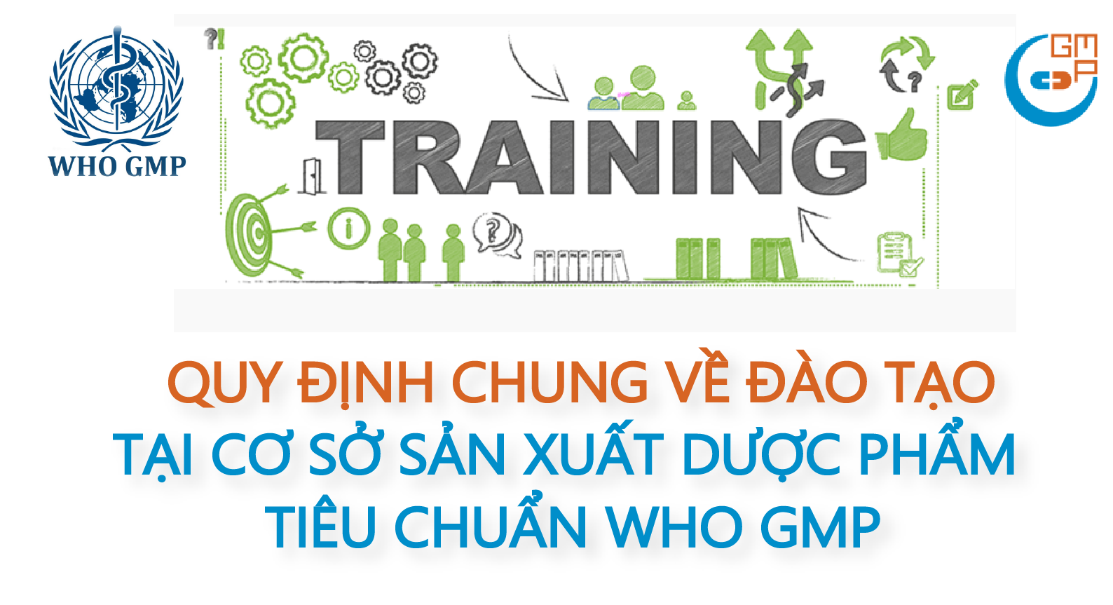 Quy định chung về đào tạo theo hướng dẫn GMP tại cơ sở sản xuất Dược phẩm tiêu chuẩn WHO GMP