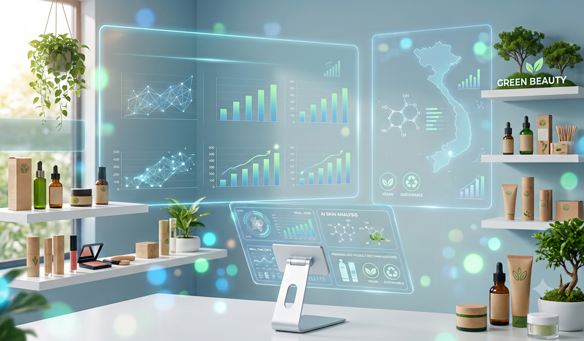Thị trường mỹ phẩm năm 2026 và phương hướng đột phá doanh thu