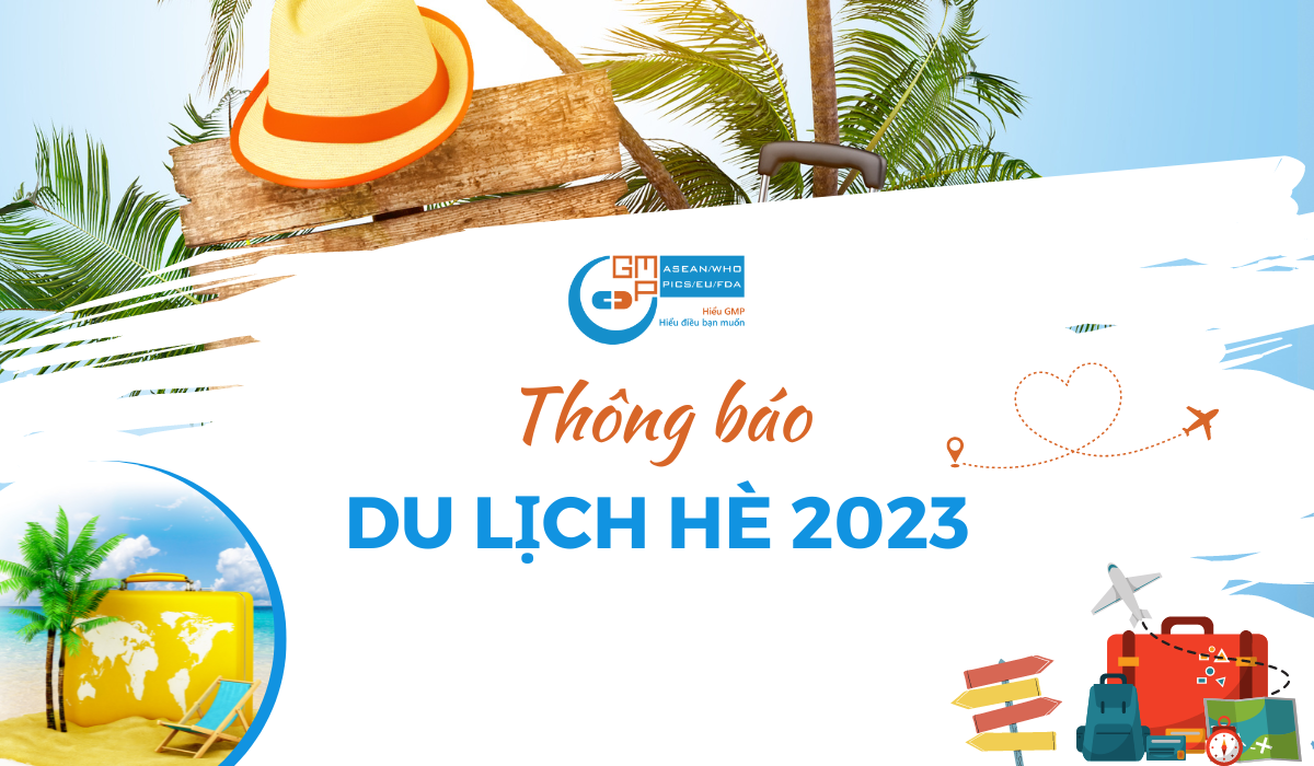 GMPc Thông báo lịch nghỉ Du lịch hè 2023