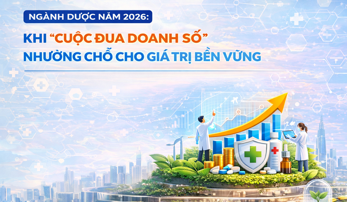 Ngành dược năm 2026: Khi "cuộc đua doanh số" nhường chỗ cho giá trị bền vững
