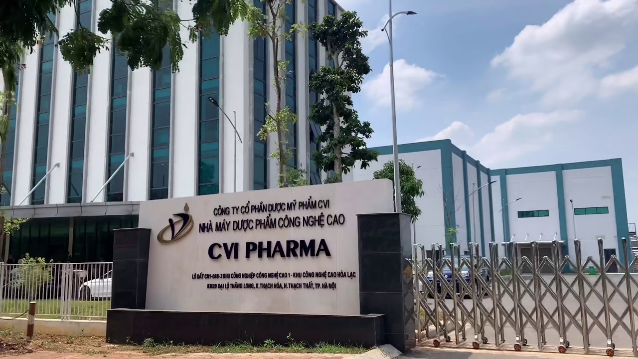 Nhà máy Dược mỹ phẩm Công nghệ cao CVI Pharma